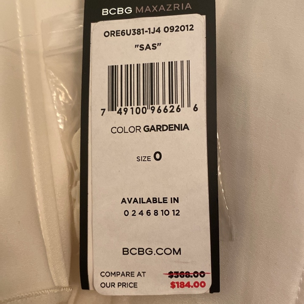 NWT BCBG Tulle Mini Dress. Sz 0 - Picture 6 of 8